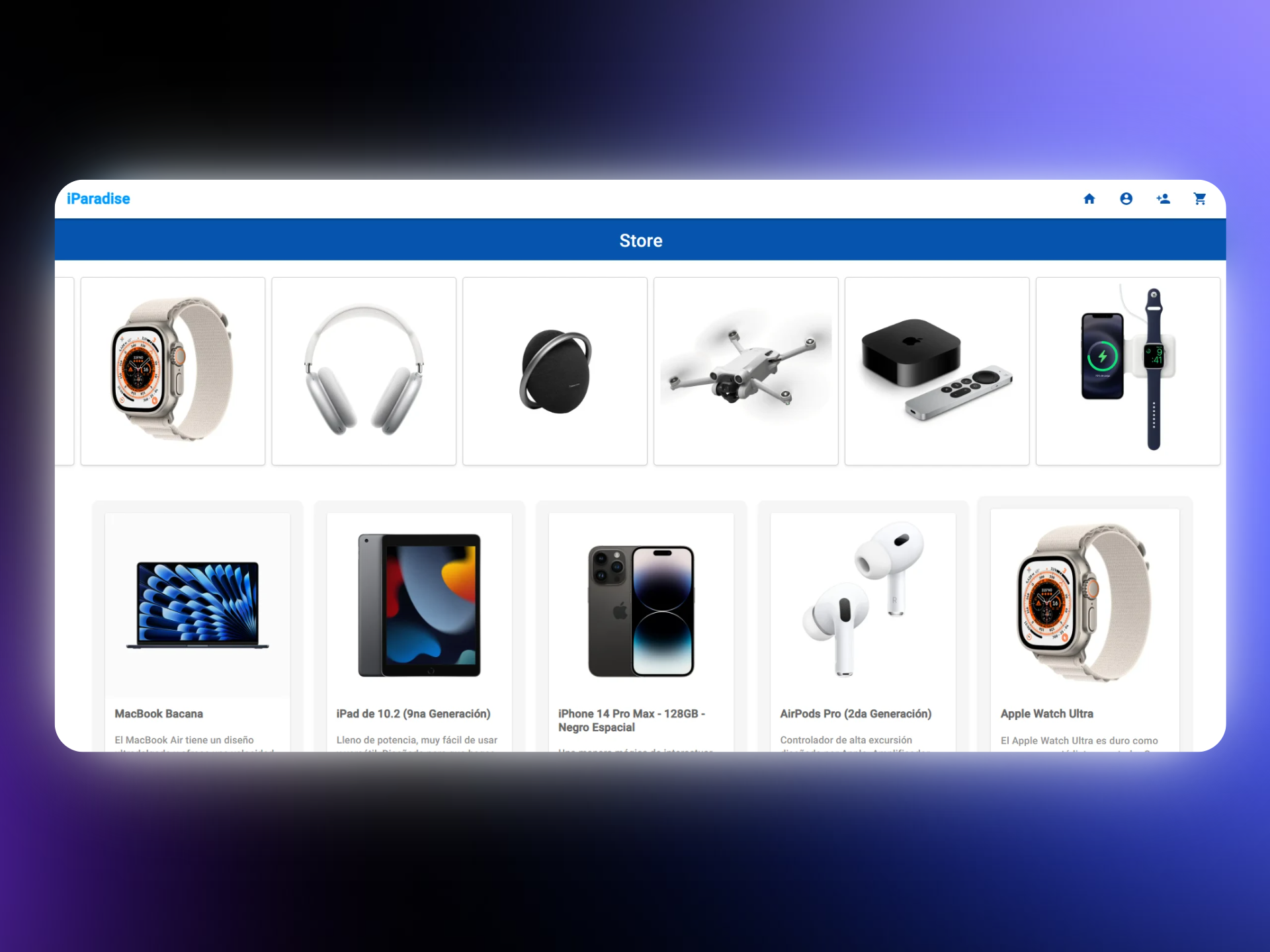 Angular e-commerce